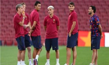 حمزة بديلا.. تشكيل برشلونة أمام رايو فاليكانو في الدوري الإسباني