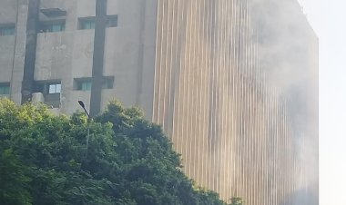 4 وفيات وإصابة 25 شخصا فى حريق سنترال رمسيس 