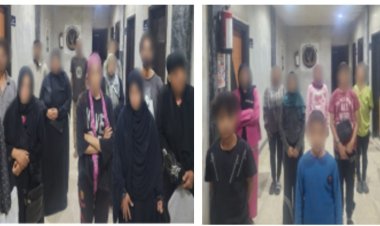 القبض على 16 رجلا وسيدة استغلوا 15 طفلا فى التسول بالقاهرة والجيزة      