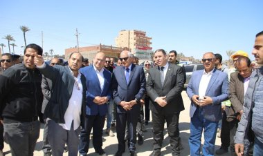 محافظ الجيزة يتفقد نسب تنفيذ أعمال تطوير وتوسعة طريق مصر أسيوط السريع