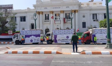 توزيع  1500 كرتونة مواد غذائية على الأسر الأكثر احتياجا خلال شهر رمضان في المنيا