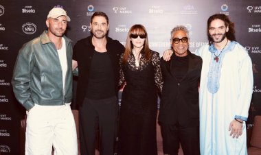 احتفالًا بانطلاق فيلم «7DOGS» في المغرب.. لقاء يجمع أحمد عز ومونيكا بيلوتشي وجيانكارلو إسبوزيتو مع عادل العربي وبلال فلاح