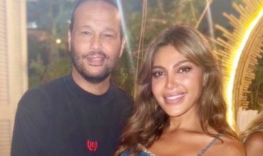 ريهام حجاج تتغزل في زوجها محمد حلاوة: دا حلاوة حبيبي
