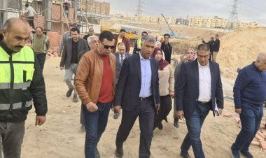 رئيس جهاز مياه الشرب يتابع تطوير الصرف الصحي للهضبتين العليا والوسطى