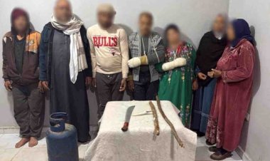 خلافات الجيرة تتحول لمشاجرة دامية بالدقهلية.. استخدام أسلحة بيضاء وإشعال أسطوانة غاز