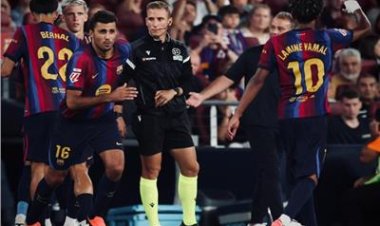 تحت أنظار حمزة.. برشلونة يفوز على بلباو بثنائية ويقتنص صدارة الدوري الإسباني