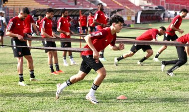 الأهلي يختتم تدريباته في غانا استعدادا لمباراة ميدياما