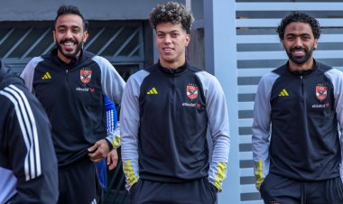 فقرات بدنية بالجيم.. تفاصيل مران الأهلي استعدادًا لمواجهة شباب بلوزداد