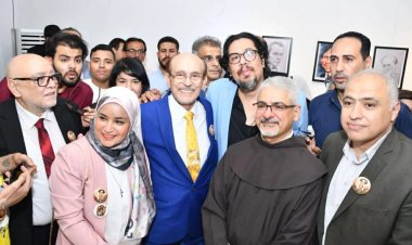 محمد صبحي يفتتح معرض «فارس الفن العربي» بمتحف محمود مختار تكريمًا لمسيرته الفنية