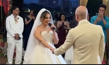 نجوم الفن في حفل زفاف زهرة رامي مذيعة راديو إنرجي.. أبرزهم تايسون وحمزة العيلي