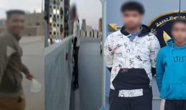 ضبط شابين ألقيا أكياس مياه على السيارات والمارة ببني سويف.. سعياً لزيادة المشاهدات على السوشيال ميديا