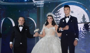 بالصور.. نجوم الفن في حفل زفاف بنت الفنان علاء مرسي