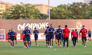 الأهلي يختتم تدريباته استعدادًا لمباراة المقاولون العرب