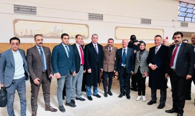 عبدالحليم علام يجرى جولة تفقدية لغرف المحامين بمحكمة بورسعيد الإبتدائية