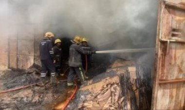 السيطرة على حريق داخل جراج عقار سكني مكون من 12 طابقًا بمدينة نصر