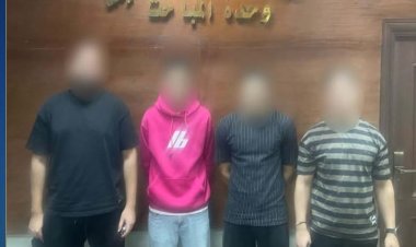 القبض على 4 أشخاص لتعطيلهم حركة المرور وإشعال ألعاب نارية أثناء حفل زفاف بمصر القديمة 