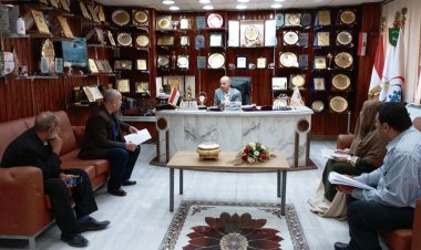 وكيل وزارة الصحة بالشرقية يناقش خطط العمل بمستشفيات المحافظة