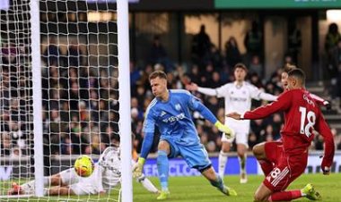 ليفربول يسقط في فخ التعادل أمام فولهام في الدوري الإنجليزي