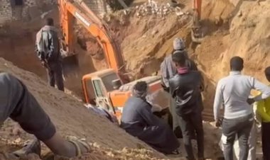 لعنة الفراعنة .. استخراج جثمان شاب بعد يومين من انهيار بئر تنقيب عن الآثار