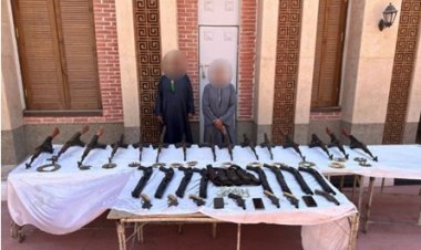 مصرع عنصر إجرامى شديد الخطورة وضبط  2 آخرين خلال بؤرة لتجارة السلاح بأسيوط 