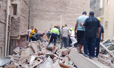 انهيار عقار في الزيتون.. وقوات الحماية المدنية تبحث عن المفقودين أسفل الأنقاض