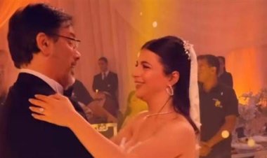 نيللى ولبلبة وبوسى شلبى وياسر جلال .. أبرز الحضور فى حفل زفاف حفيدة فيروز