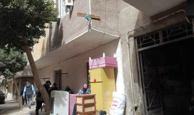 إخلاء السكان.. قرار بإزالة عقار تضرر من جراء حريق أستديو الأهرام