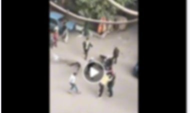 لهو الصغار يشعل مشاجرة بالاسلحة البيضاء بالجيزة 