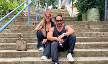 بعد شائعات الانفصال.. أحمد عبد العزيز يحتفل بعيد ميلاد ياسمين رئيس برسالة رومانسية