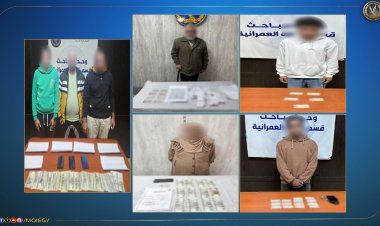 ضبط 7 أشخاص لحشد الناخبين بالطالبية والعمرانية مقابل مبالغ مالية