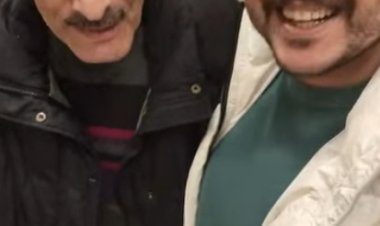 أول ظهور للفنان فتحي سعد بعد وعكته الصحية 