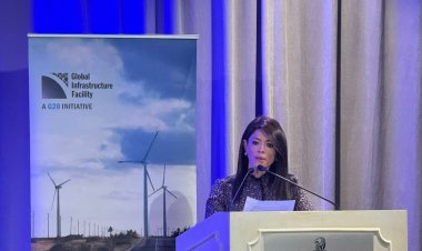 وزيرة التعاون الدولي تُشارك في اجتماع المجلس الاستشاري لمرفق البنية التحتية العالمية GIF
