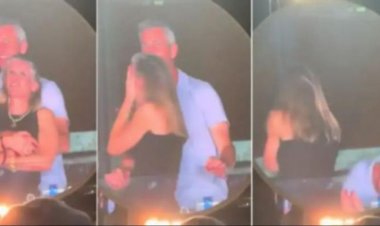 إبعاد آندي بايرون عن منصبه مؤقتا بعد كشف خيانته أمام الكاميرات