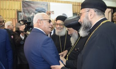 محافظ بورسعيد يشهد مراسم احتفال «الكاتدرائية» بعيد القيامة المجيد