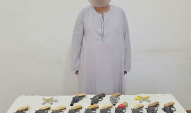 ضبط عنصر إجرامي تخصص في الإتجار بالأسلحة والذخائر ببني سويف