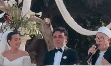 المخرج هاني خليفة يحتفل بزفافه على المنتجة رنا حساسين