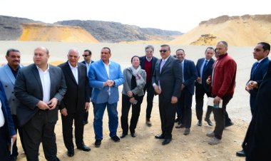 وزيرا البيئة والتنمية المحلية ومحافظ الجيزة يتفقدون منظومة التخلص الآمن من المخلفات
