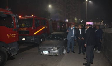 حريق مصنع ملابس بالزيتون.. والدفع بـ6 سيارات إطفاء و10 سيارات إسعاف لموقع الحريق 