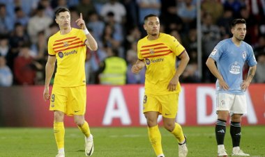 برشلونة يحقق فوزا صعبا على سيلتا فيجو في الدوري الإسباني