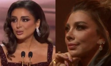 رد فعل أصالة بعد فوز أنغام بجائزة المطربة المفضلة في حفل توزيع جوائز Joy Award يثير الجدل