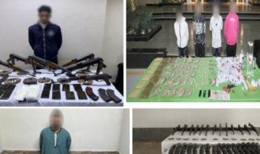 مصرع عنصر جنائى وضبط أسلحة ومخدرات ب50 مليون جنيه بقنا  