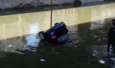 مصرع وإصابة 5 أشخاص أثر إنقلاب سيارة بترعة فى سوهاج