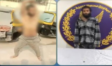 القبض على شخص يعاني من اضطرابات عقلية بعد تداول فيديو بالقليوبية