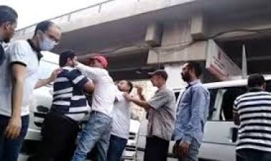 خلاف على ثمن المشاريب .. ضبط 7 أشخاص فى مشاجرة امام مقهى بشارع سليمان جوهر  بالدقى