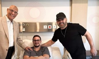 إصابة في العظام تنقل ياسين نجل أحمد السقا إلى المستشفى