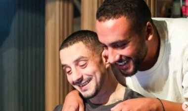 بصورة له مع خالد سامي العدل.. أحمد الفيشاوي من كواليس فيلم "سفاح التجمع": فخور بك يا خالوده