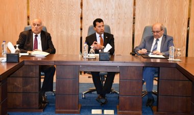 وزير الشباب يلتقي نظرائه بلبنان و فلسطين على هامش المؤتمر الدولي للثقافة الرياضية
