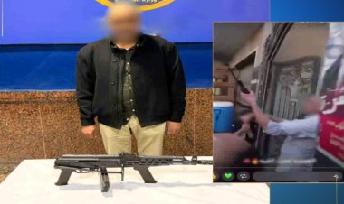 القبض على شخص لقيامه بإطلاق أعيرة نارية إبتهاجاً بفوز مرشح بعضوية مجلس النواب