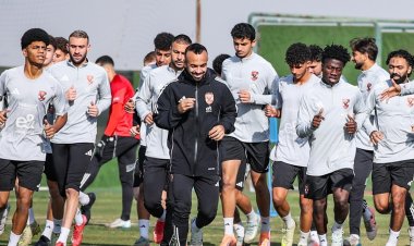 قبل لقاء غزل المحلة.. "أفشة" يعود للمشاركة في تدريبات الأهلي