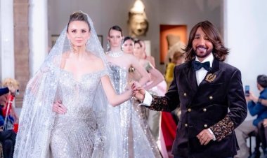 هاني البحيري يتألق في أسبوع الموضة الفرنسي